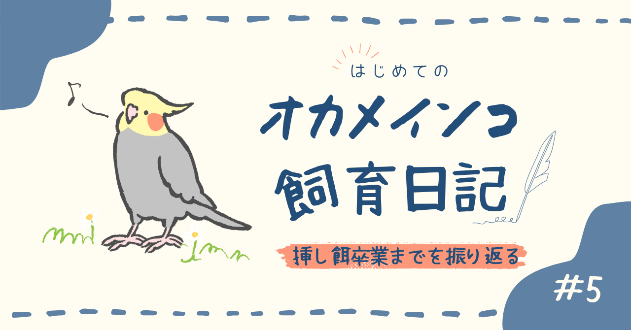 オカメインコのイラストが添えられているアイキャッチ画像